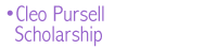 Cleo Pursell Scholarship